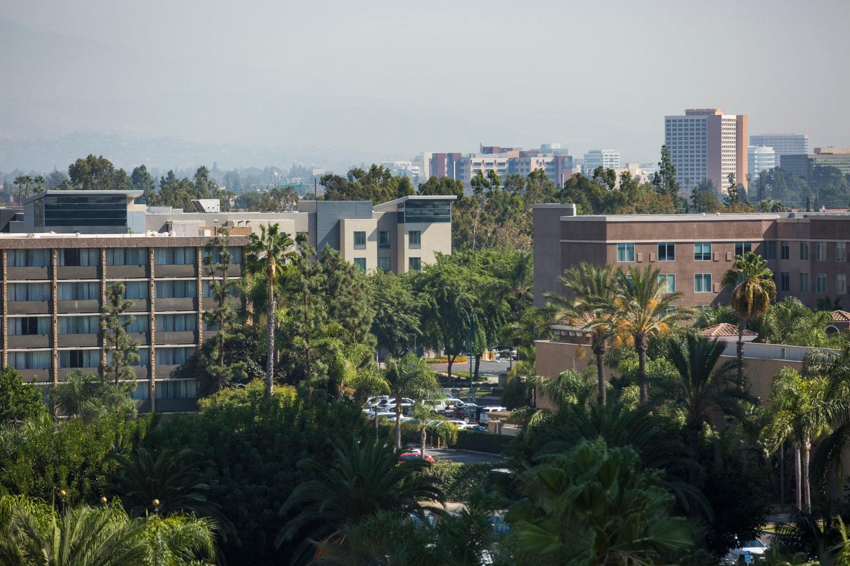 View of Anaheim real estate in Orange County, California